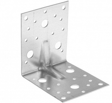 Уголок крепежный усиленный KUU 105х105х90х2 мм купить по цене 29.30 руб. в Москве. Самовывоз или доставка в день заказа.