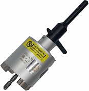 Коронка алмазная по бетону 68 мм SDS-Plus Hilberg Laser HM201 купить по цене 4&nbsp;470 руб. в Москве. Самовывоз или доставка в день заказа.