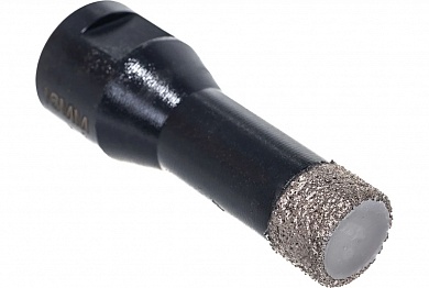 Коронка алмазная по керамограниту M14 d16 мм Hilberg Super Hard HH616 купить по цене 1&nbsp;016 руб. в Москве. Самовывоз или доставка в день заказа.