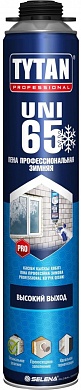 Пена монтажная профессиональная TYTAN PROFESSIONAL 65 UNI зимняя 750 мл купить по цене 541 руб. в Москве. Самовывоз или доставка в день заказа.
