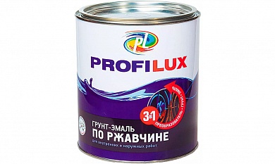 Грунт-эмаль 3 в 1 серая 1,9л Profi Lux купить по цене 1&nbsp;972 руб. в Москве. Самовывоз или доставка в день заказа.