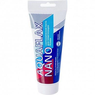 Уплотнительная паста Aquaflax nano тюбик 270 грамм 04042 купить по цене 738 руб. в Москве. Самовывоз или доставка в день заказа.
