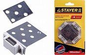 Замок магнитный для керамической плитки (4шт/уп) STAYER купить по цене 348.30 руб. в Москве. Самовывоз или доставка в день заказа.