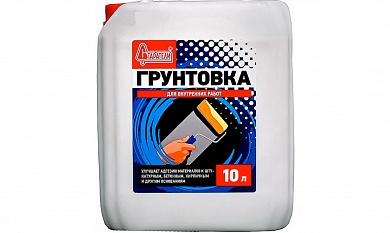 Грунтовка для внутр. работ Старатели 10л купить по цене 519 руб. в Москве. Самовывоз или доставка в день заказа.