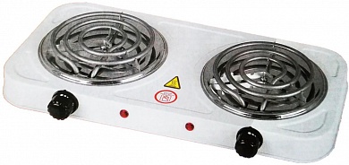 Настольная плита электрическая 2-х конфорочная Hot Plate 2000W купить по цене 1&nbsp;410 руб. в Москве. Самовывоз или доставка в день заказа.