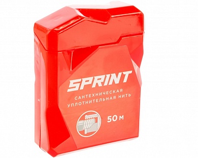 Уплотнительная нить Sprint 50м бокс, блистер 04062 купить по цене 302 руб. в Москве. Самовывоз или доставка в день заказа.