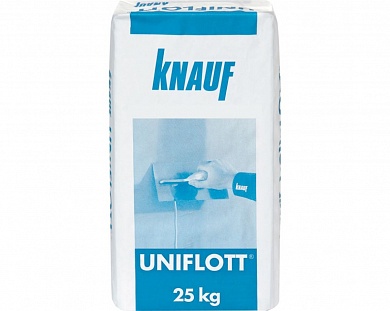 Шпаклевка гипсовая KNAUF Унифлот 25 кг купить по цене 6&nbsp;000 руб. в Москве. Самовывоз или доставка в день заказа.