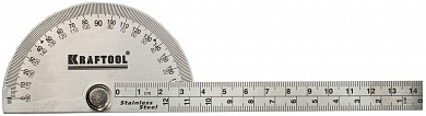 Транспортир с линейкой KRAFTOOL Protractor из нержавеющей стали 145 мм купить по цене 688 руб. в Москве. Самовывоз или доставка в день заказа.