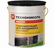 Мастика битумная для фундамента Технониколь АкваМаст 18 кг купить по цене 4&nbsp;550 руб. в Москве. Самовывоз или доставка в день заказа.