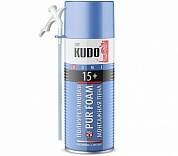 Пена монтажная бытовая KUDO HOME 15+ всесезонная 520 мл KUPH05U15+ купить по цене 253 руб. в Москве. Самовывоз или доставка в день заказа.
