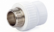 Муфта PPR комбинированная НР 25х1/2" Lammin Lm31041025015 купить по цене 75 руб. в Москве. Самовывоз или доставка в день заказа.