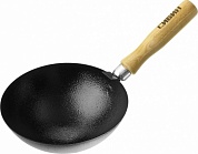 Ковш штукатурный с круглым дном d 170 мм, деревянная ручка Сибин купить по цене 253.30 руб. в Москве. Самовывоз или доставка в день заказа.